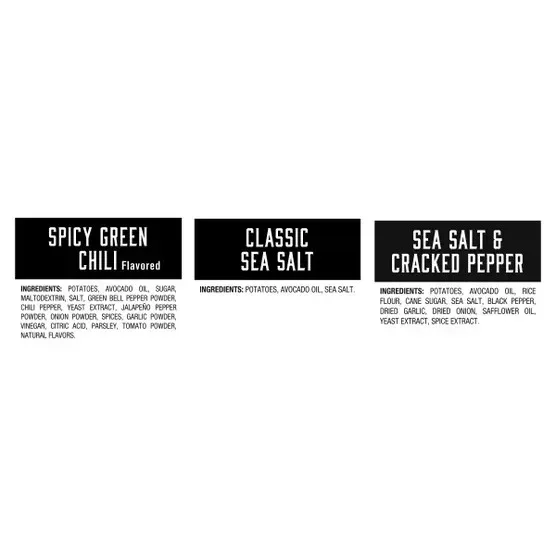 Boulder Canyon Kettle Style Potato Chips, Variety Pack, 1 oz, 36-count - Image 3