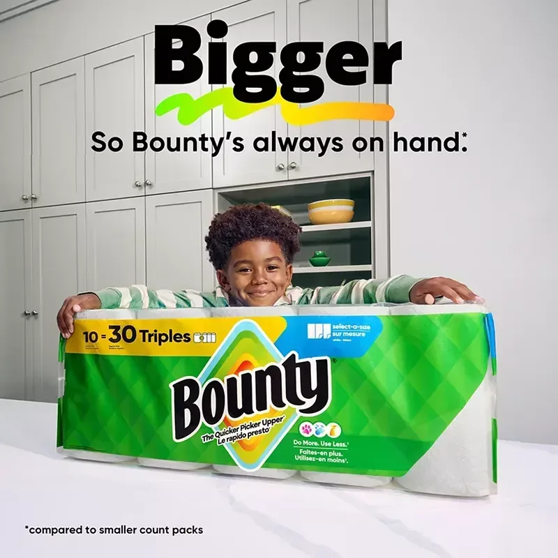 Bounty Select-a-Size Paper Towels, 12 pk./121 sheets per roll - Image 5