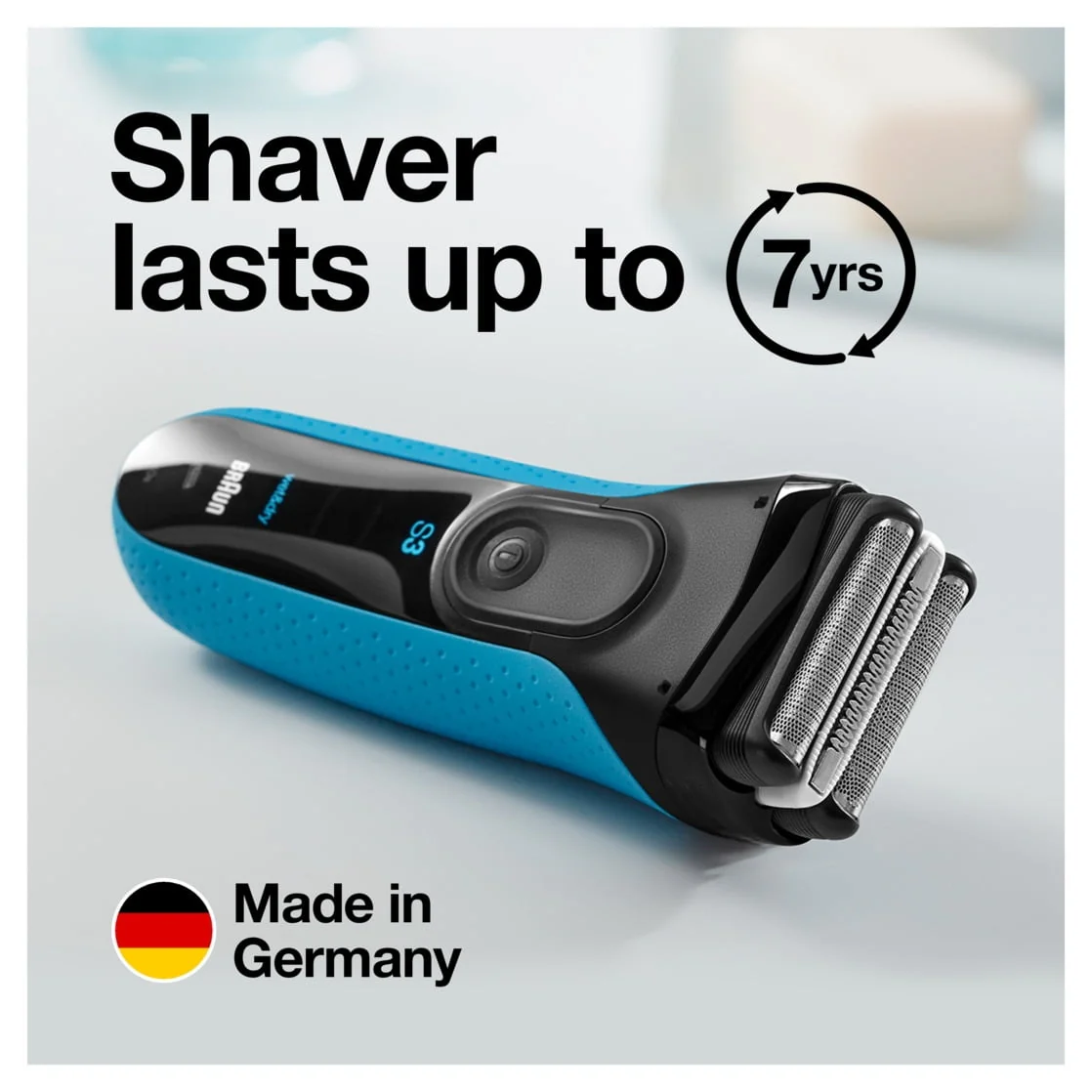 Braun Electric Shaver Series 3, ProSkin 3040s, Wet & Dry with Precision Trimmer - Image 8