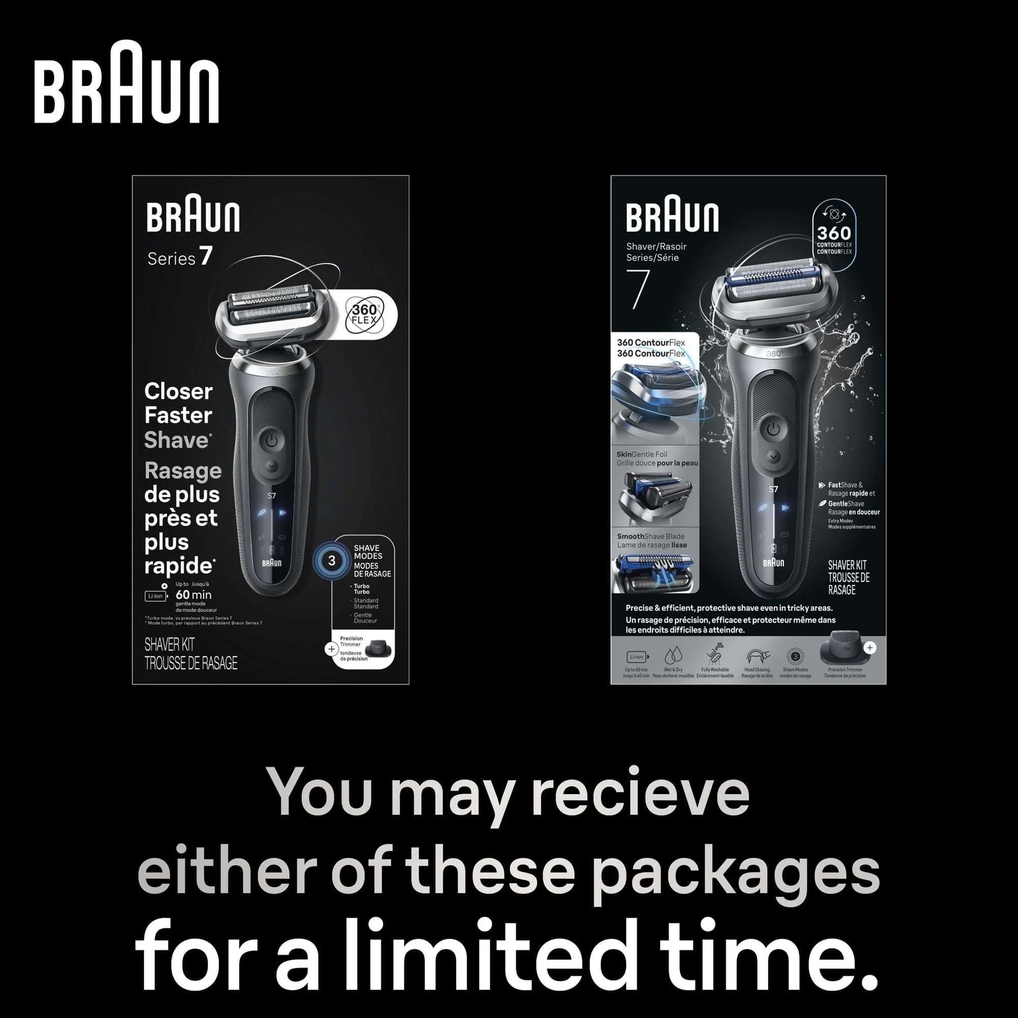 Braun Electric Shaver, Series 7 7120s with Precision Trimmer - Image 11