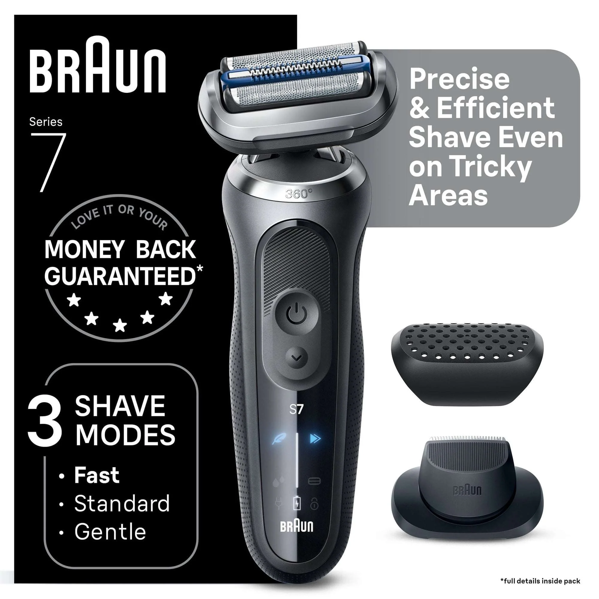 Braun Electric Shaver, Series 7 7120s with Precision Trimmer - Image 13