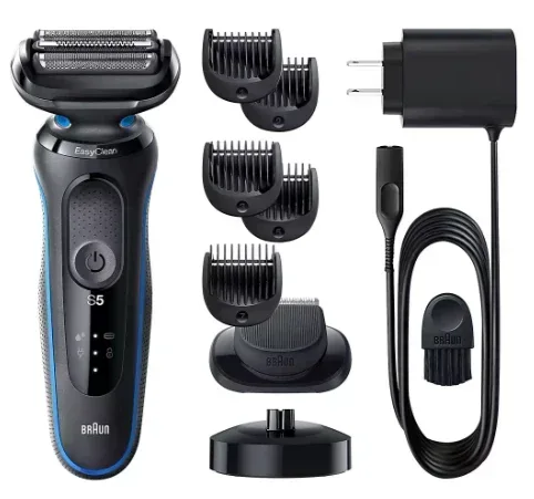 Braun Series 5 5051cs Easy Clean Cordless Electric Shaver Kit - Image 3