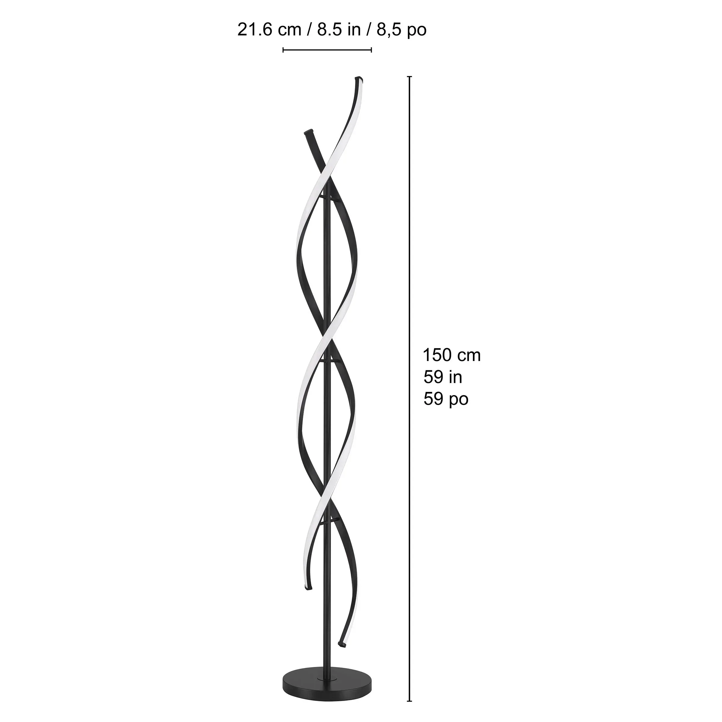 Bridgeport Designs Vortex Floor Lamp - Image 4
