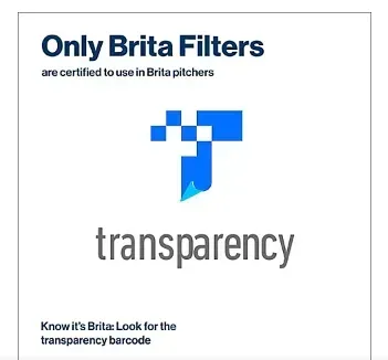 Brita Large 10 Cup Wave BPA Free Water Pitcher with 2 Filters - Image 3