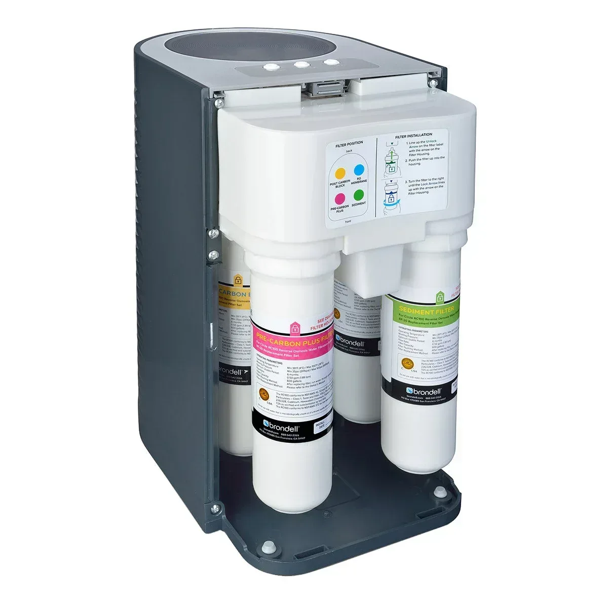 Brondell Circle Reverse Osmosis Water Filtration System - Image 5