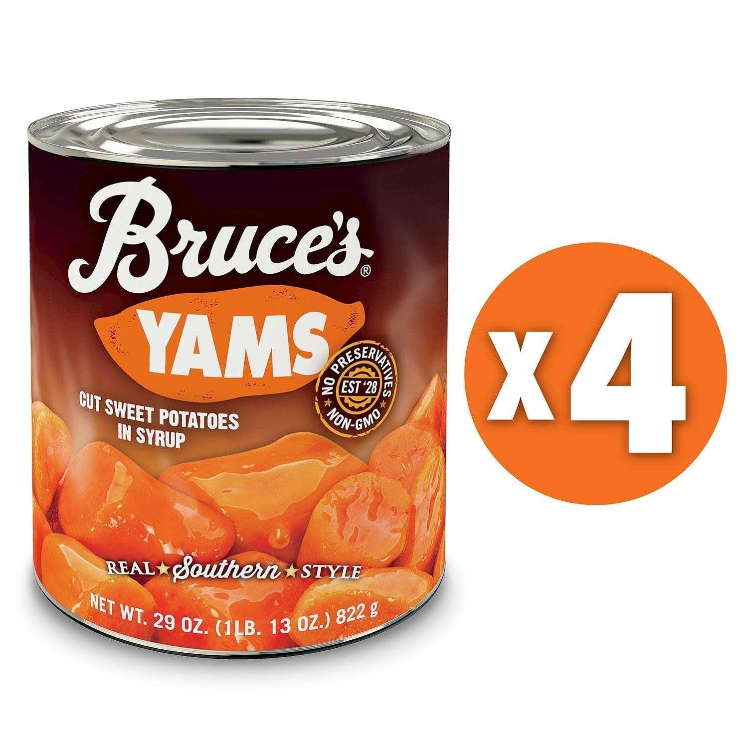 Bruce's Cut Yams, 29 oz., 4 pk. - Image 3