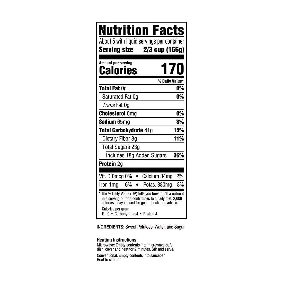 Bruce's Cut Yams Sweet Potatoes In Syrup, 4 pk./29 oz. - Image 3