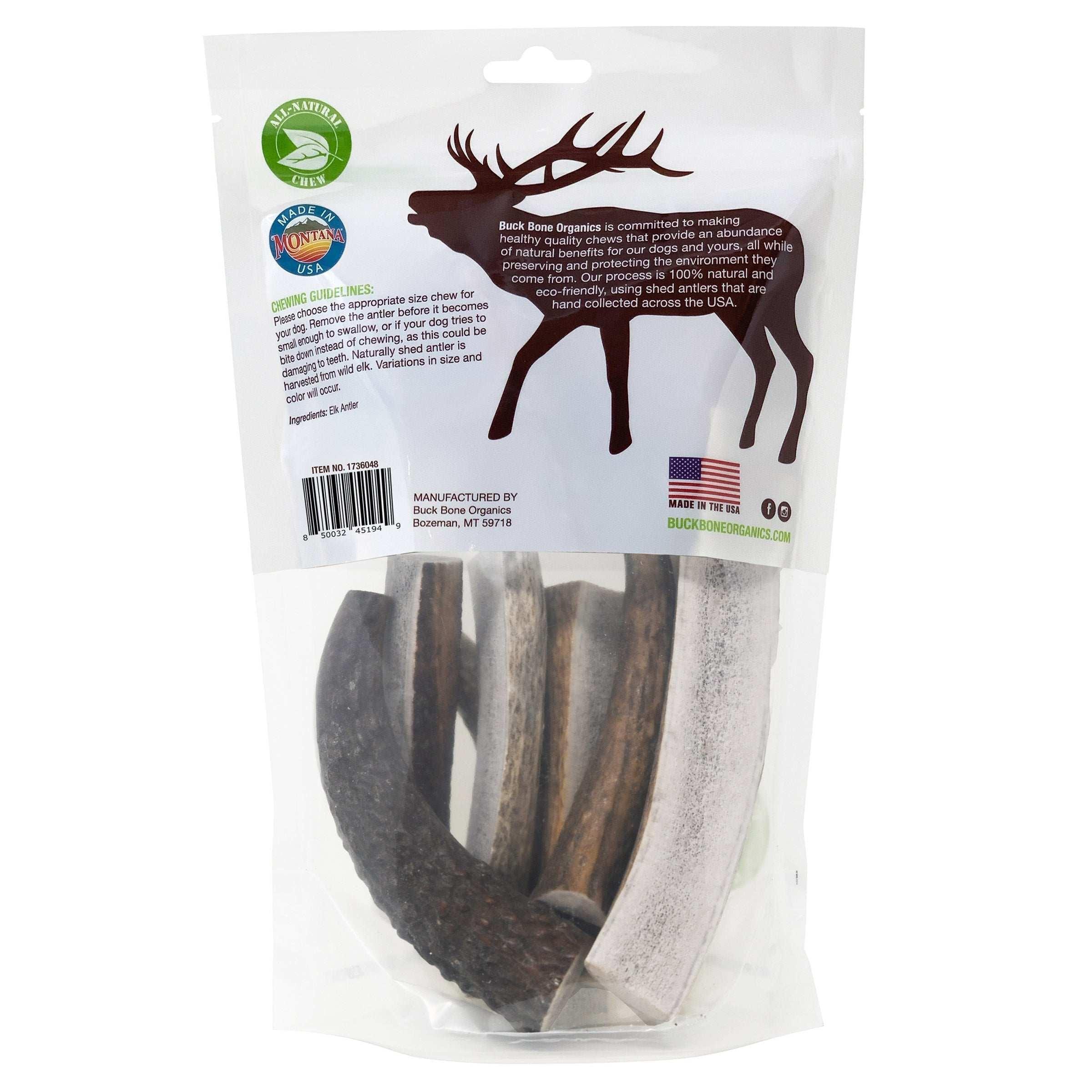 Buck Bone Organics Elk Antler Dog Chews - Image 2