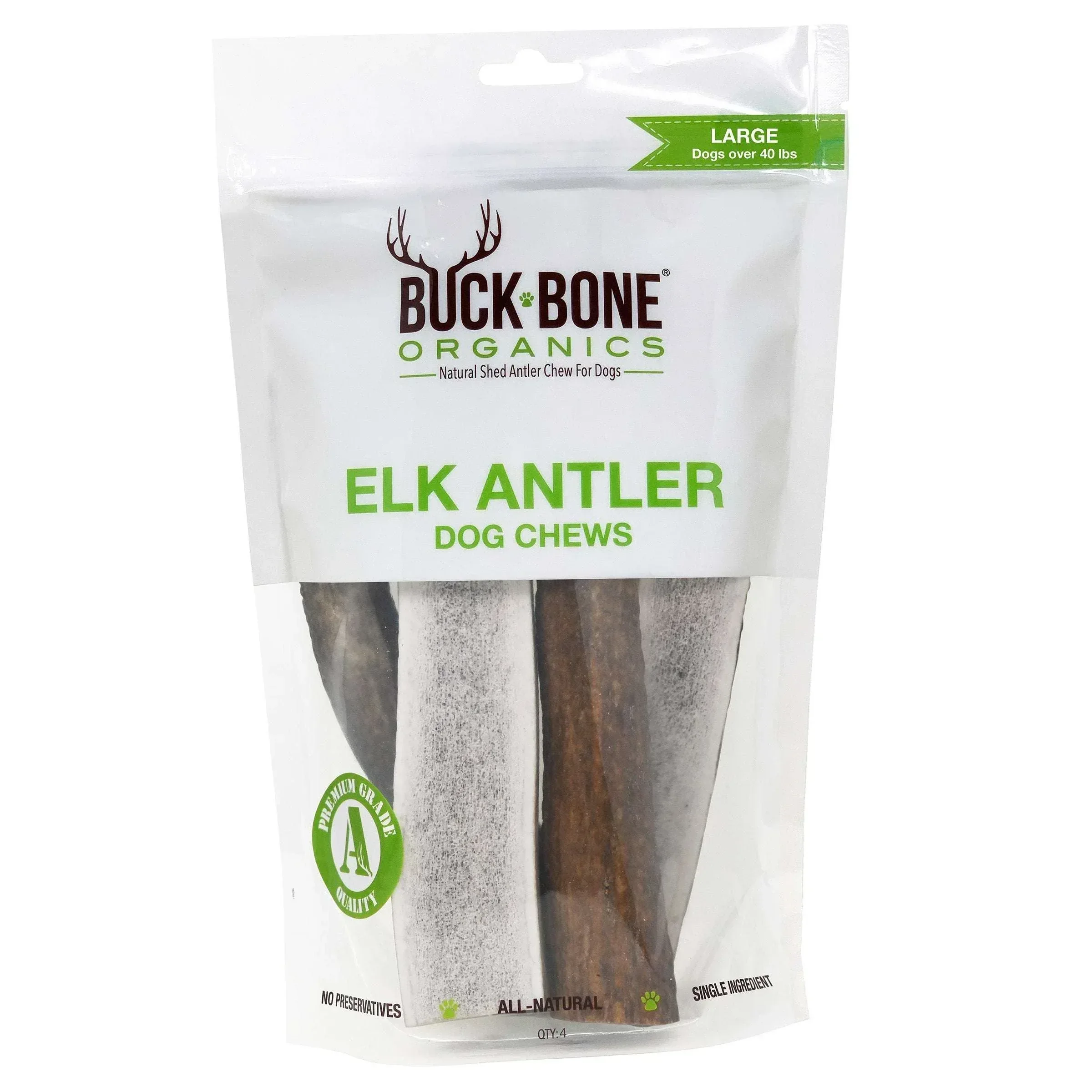 Buck Bone Organics Elk Antler Dog Chews - Image 5
