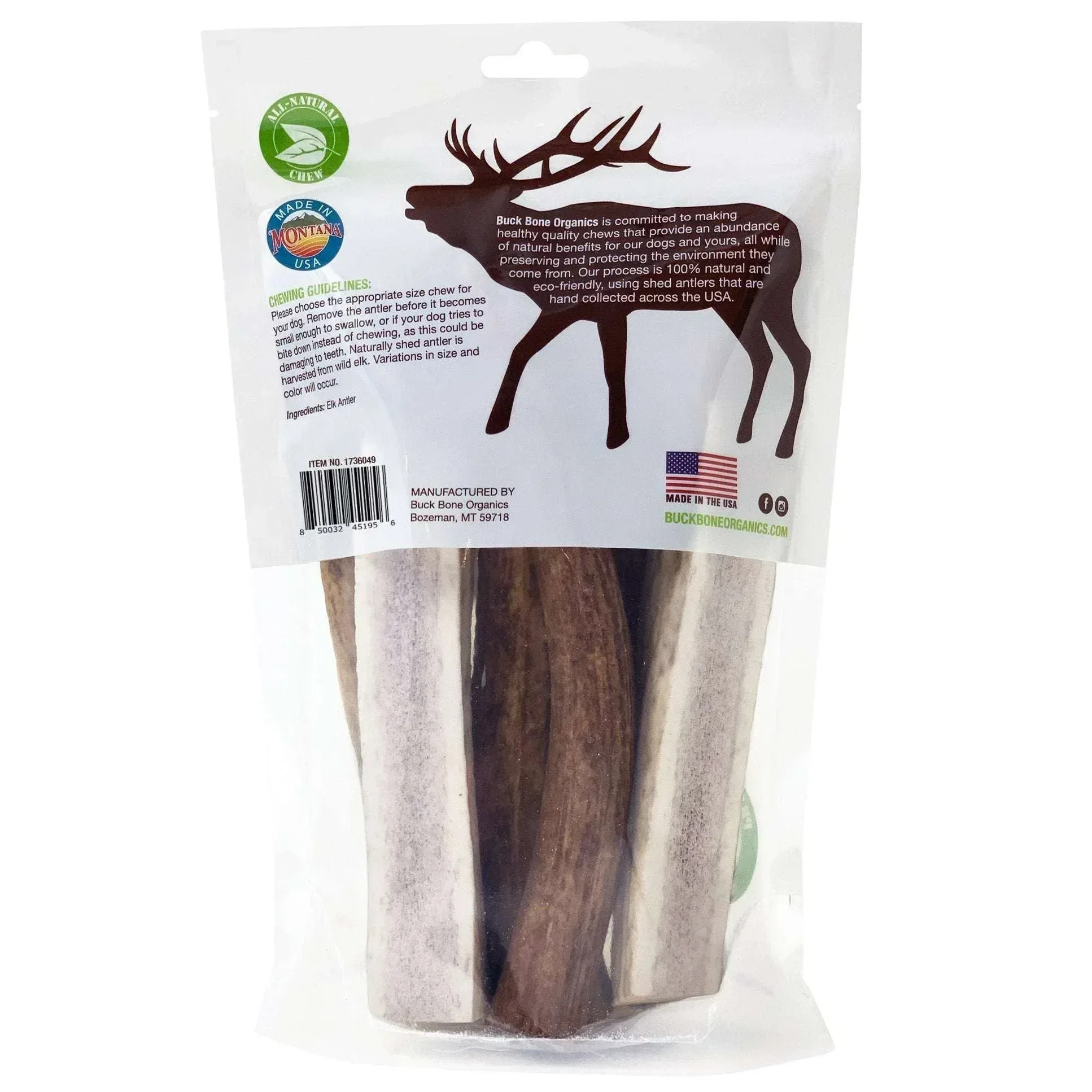 Buck Bone Organics Elk Antler Dog Chews - Image 6