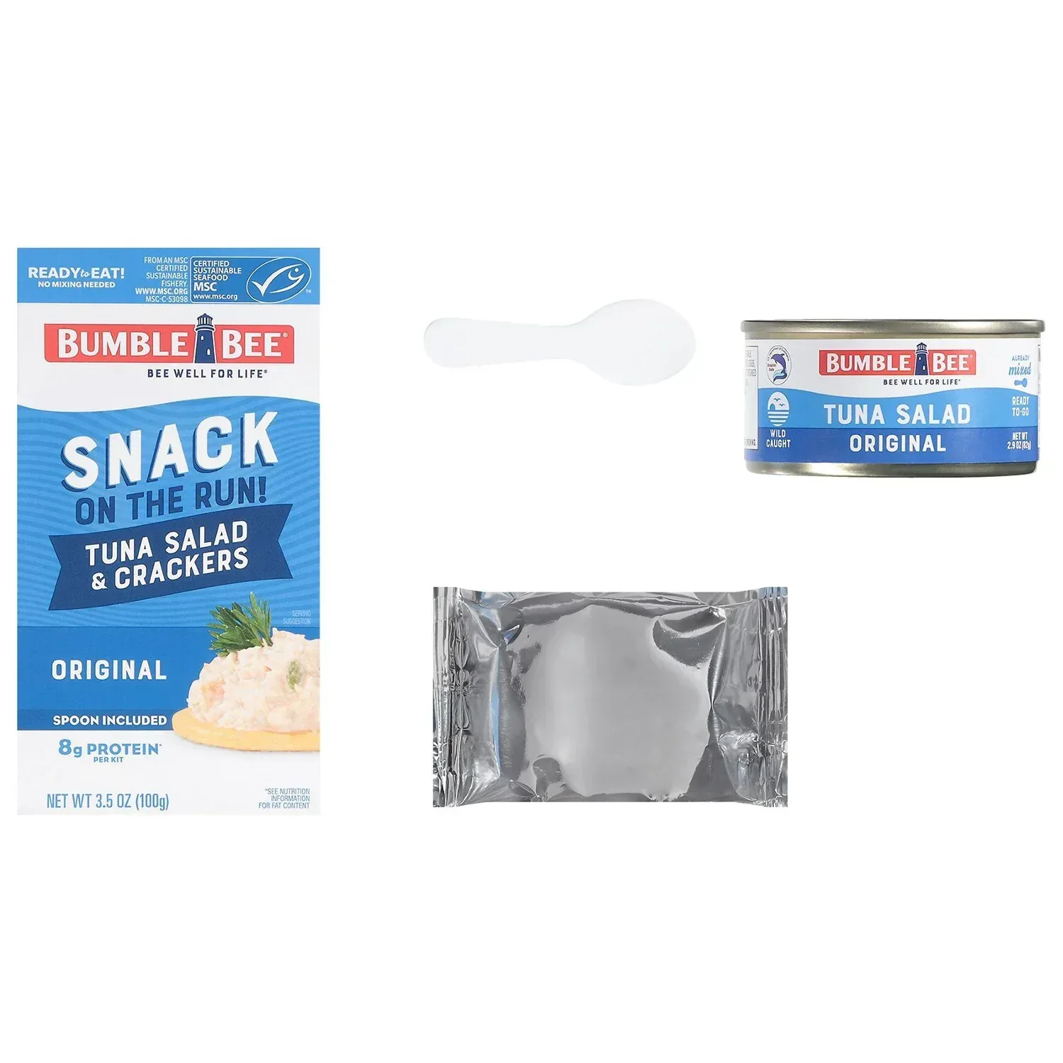 Bumble Bee Tuna Salad Snack On The Run Kit, 3.5 oz., 9 pk. - Image 5
