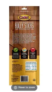 Cadet Large Beef Bully Sticks for Dogs, 6 ct. - Image 2