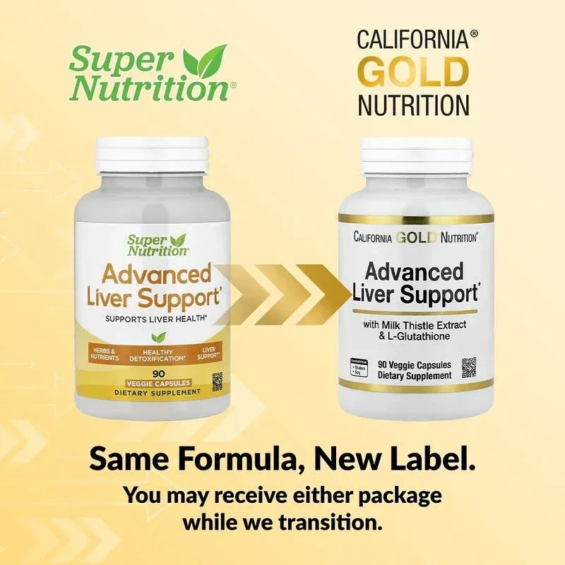 California Gold Nutrition, Advanced Liver Support with Milk Thistle Extract, L-Glutathione, Alpha Lipoic Acid, and Grape Seed Extract, 90 Veggie Capsules - Image 4