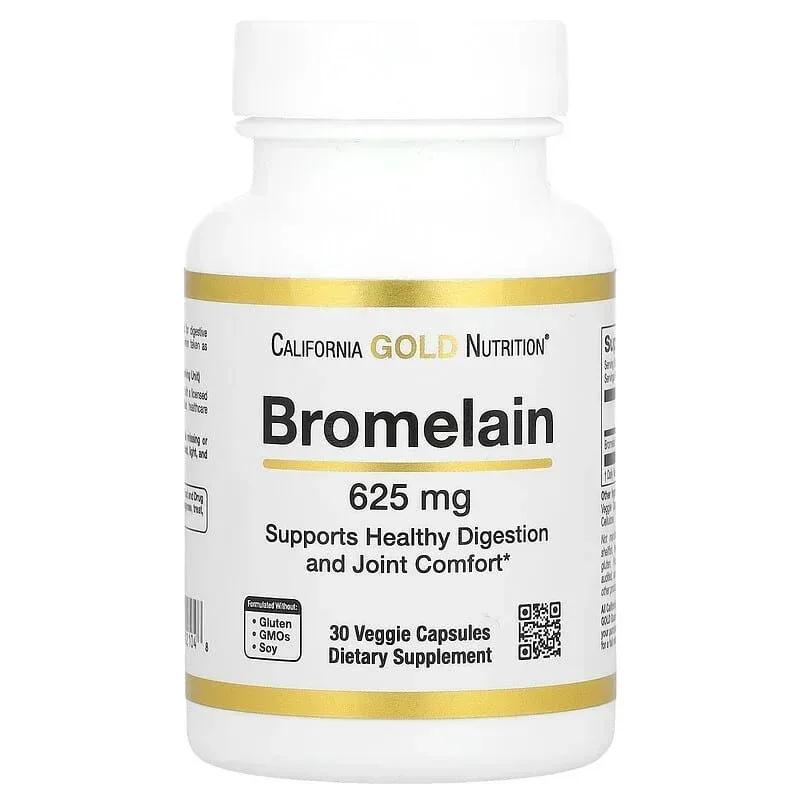 California Gold Nutrition, Bromelain, 625 mg