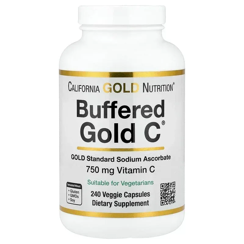 California Gold Nutrition, Buffered Gold C®, GOLD Standard Sodium Ascorbate (Vitamin C) - Image 6