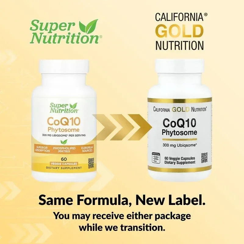 California Gold Nutrition, Phytosome, 300 mg, 60 Veggie Capsules - Image 11
