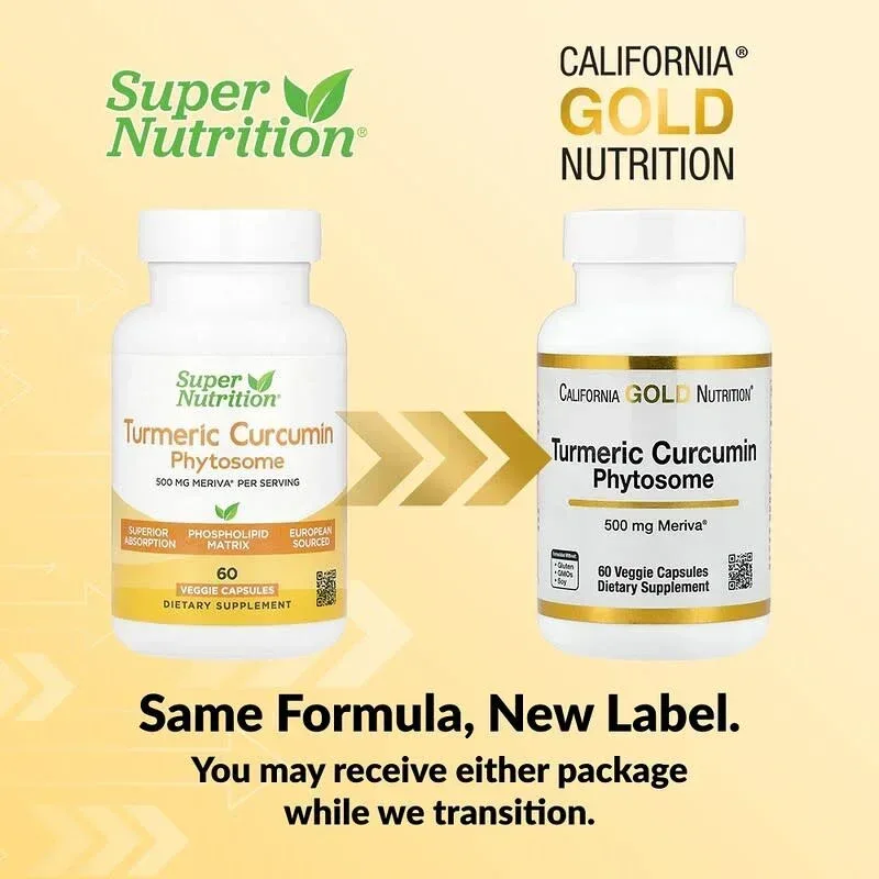 California Gold Nutrition, Phytosome, 300 mg, 60 Veggie Capsules - Image 4