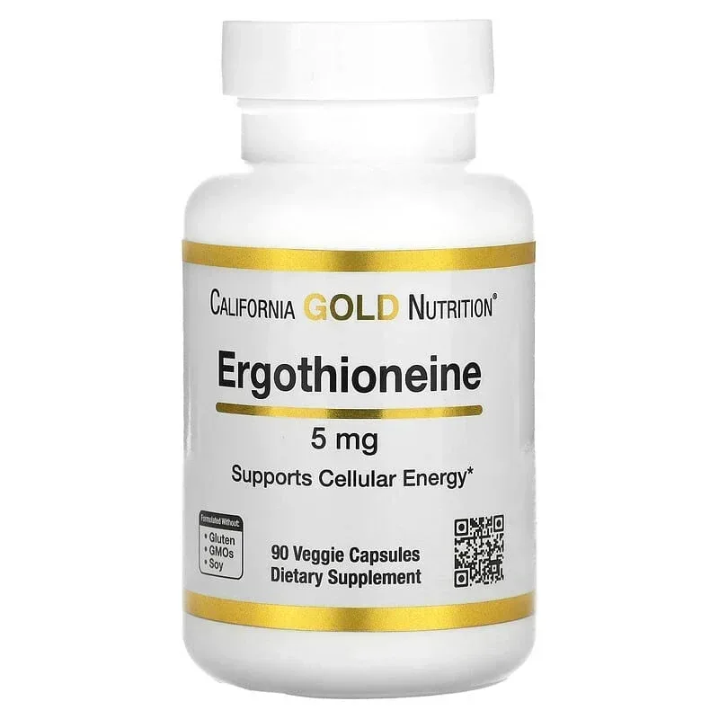 California Gold Nutrition, Ergothioneine, 90 Veggie Capsules