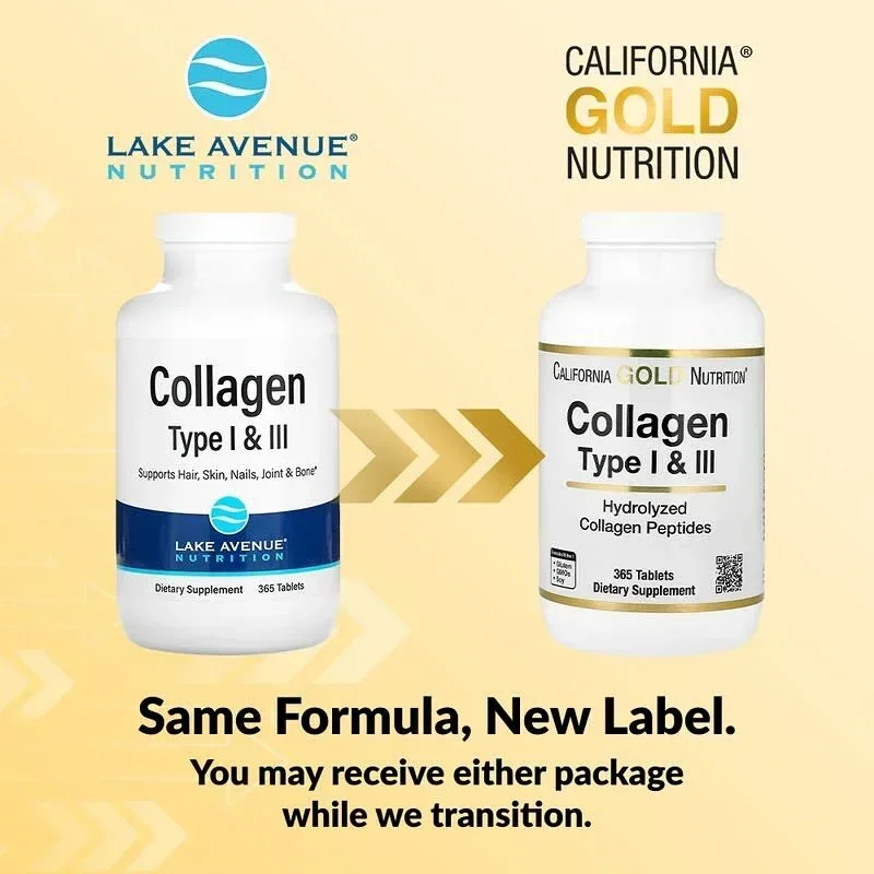 California Gold Nutrition, Hydrolyzed Collagen Type I & III - Image 9