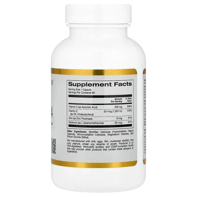 California Gold Nutrition, Immune Complex 4 - Image 2