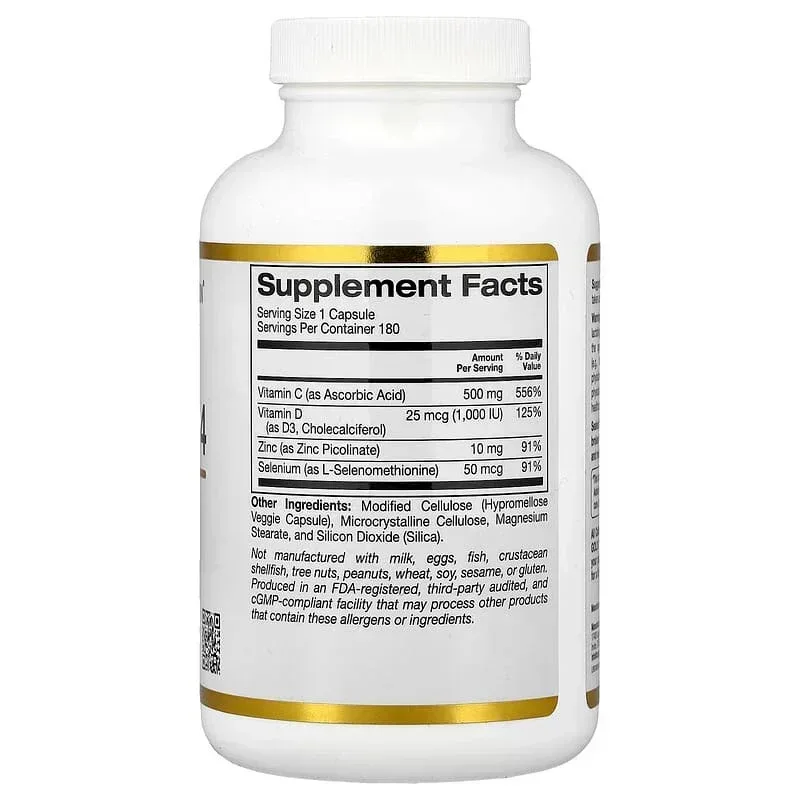 California Gold Nutrition, Immune Complex 4 - Image 7
