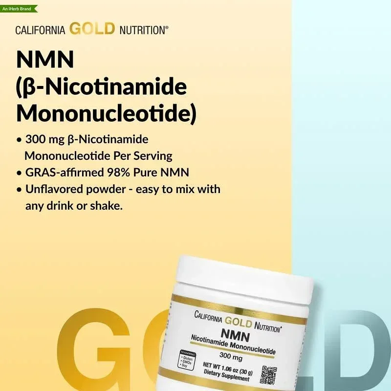 California Gold Nutrition, NMN Powder - Image 5