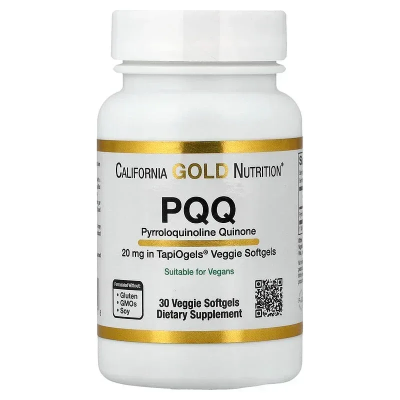 California Gold Nutrition, PQQ, 20 mg