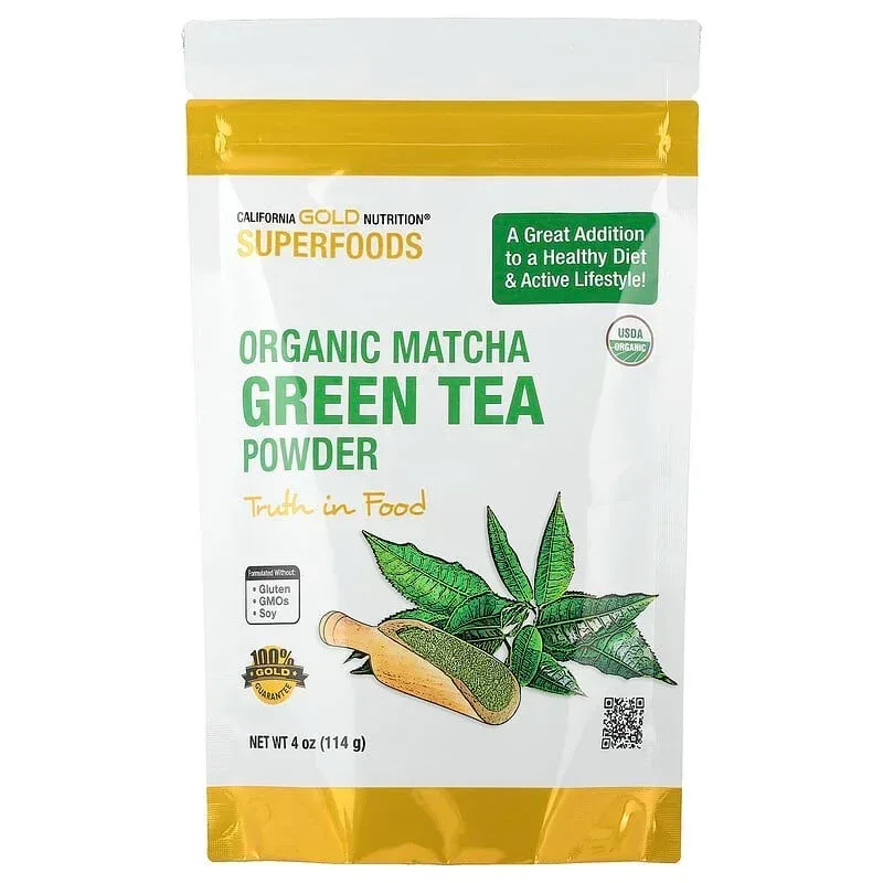 California Gold Nutrition, Superfoods, Organic Powder, 4 oz (114 g) - Image 26