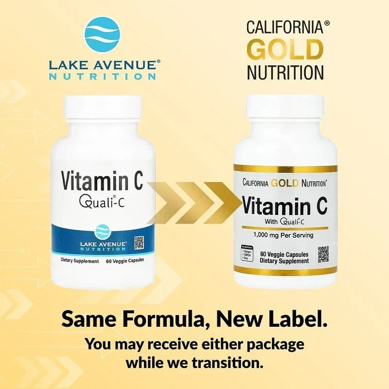California Gold Nutrition, Vitamin C, Quali®-C, 1,000 mg - Image 4