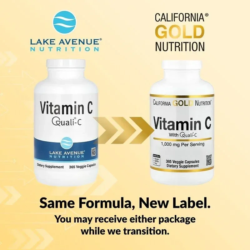 California Gold Nutrition, Vitamin C, Quali®-C, 1,000 mg - Image 9
