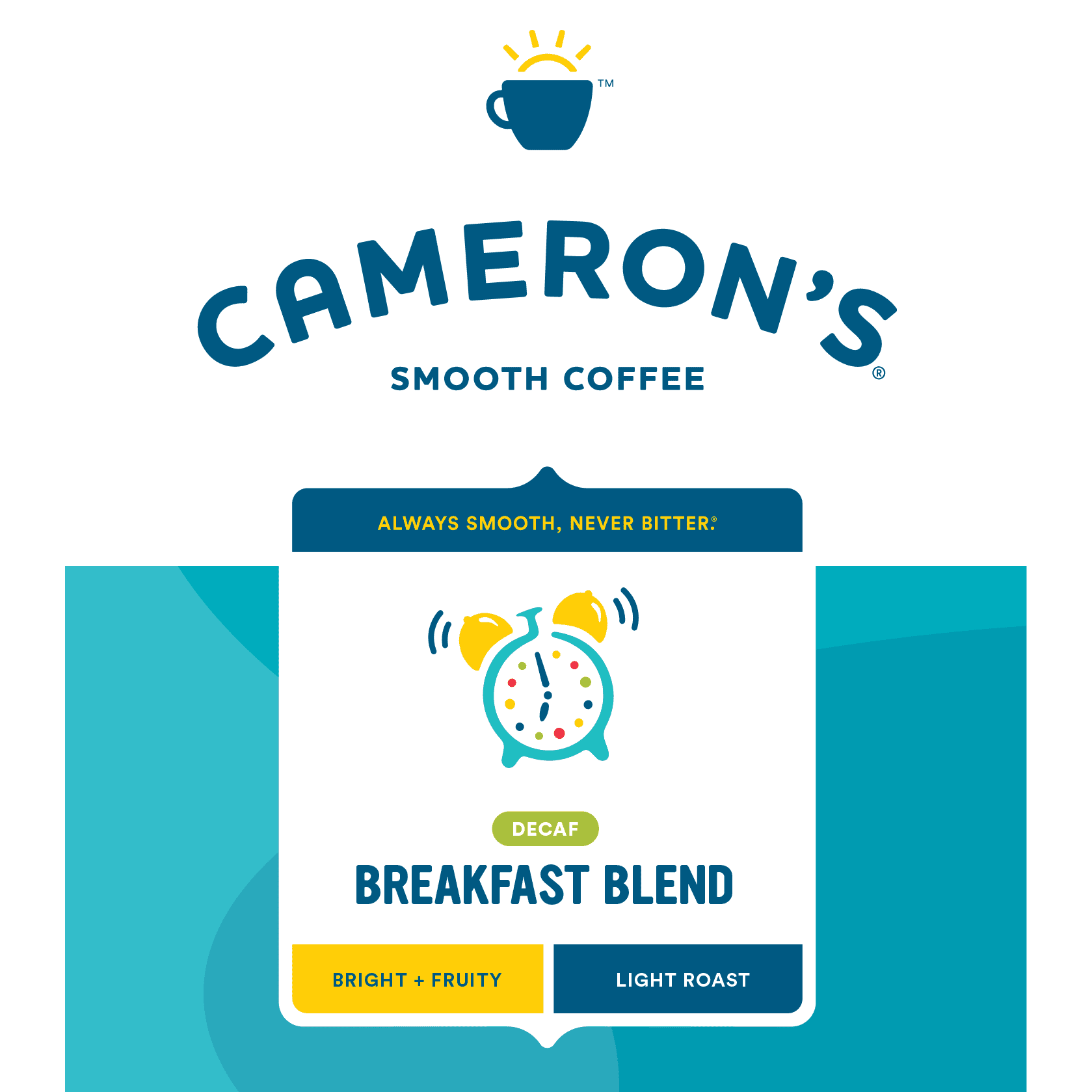 Cameron's Coffee Breakfast Blend Light Roast Whole Bean Coffee - 4lb - Image 8