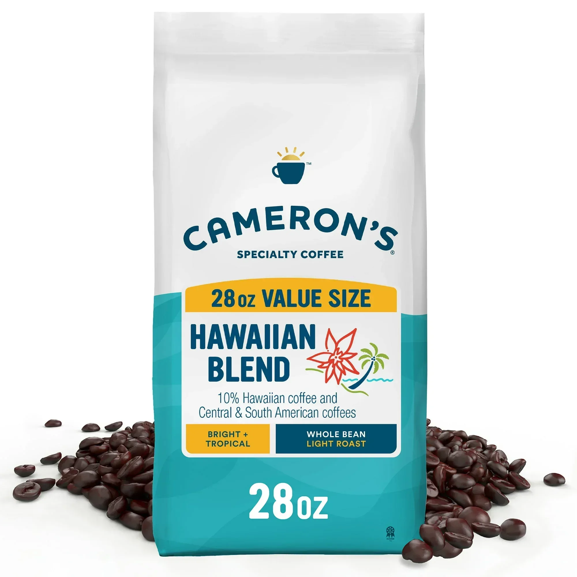 Cameron's Coffee Donut Shop Medium Roast Whole Bean Coffee - 28 oz - Image 11