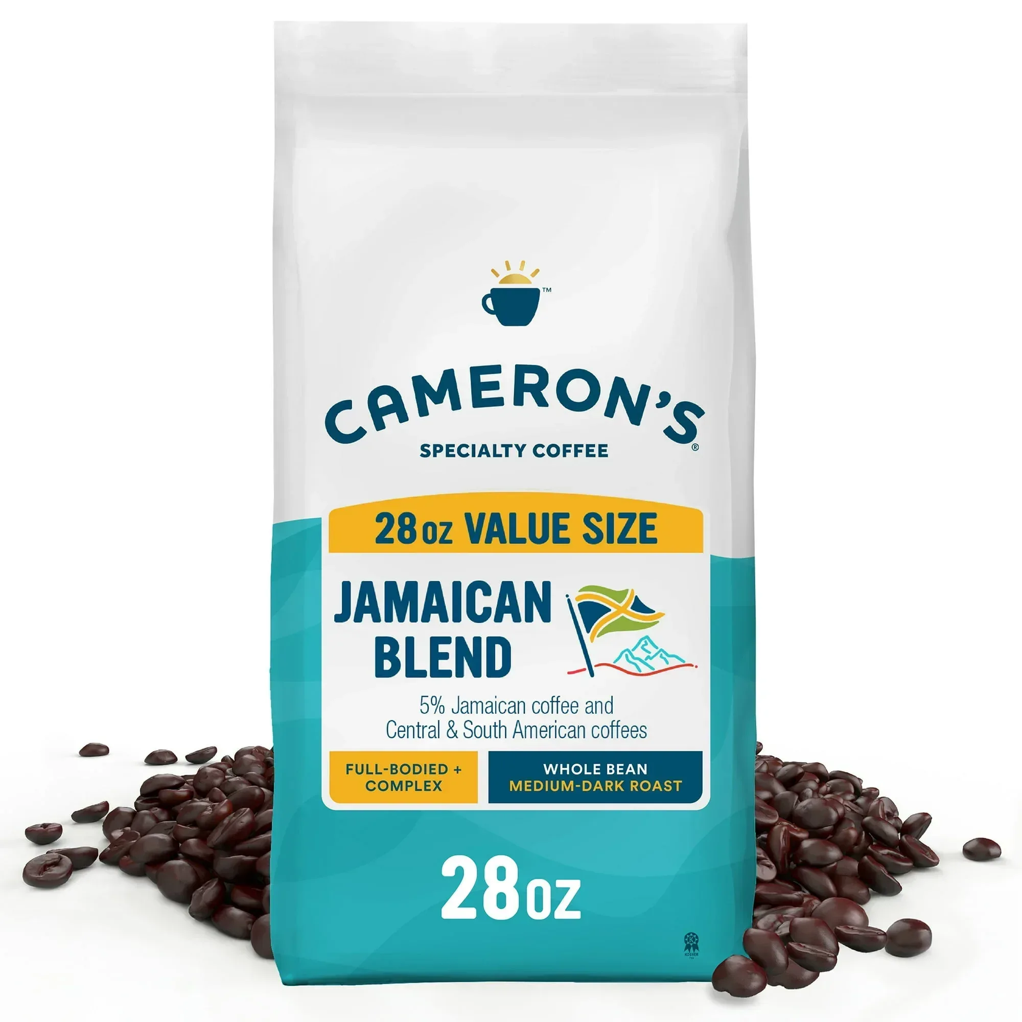 Cameron's Coffee Donut Shop Medium Roast Whole Bean Coffee - 28 oz - Image 13