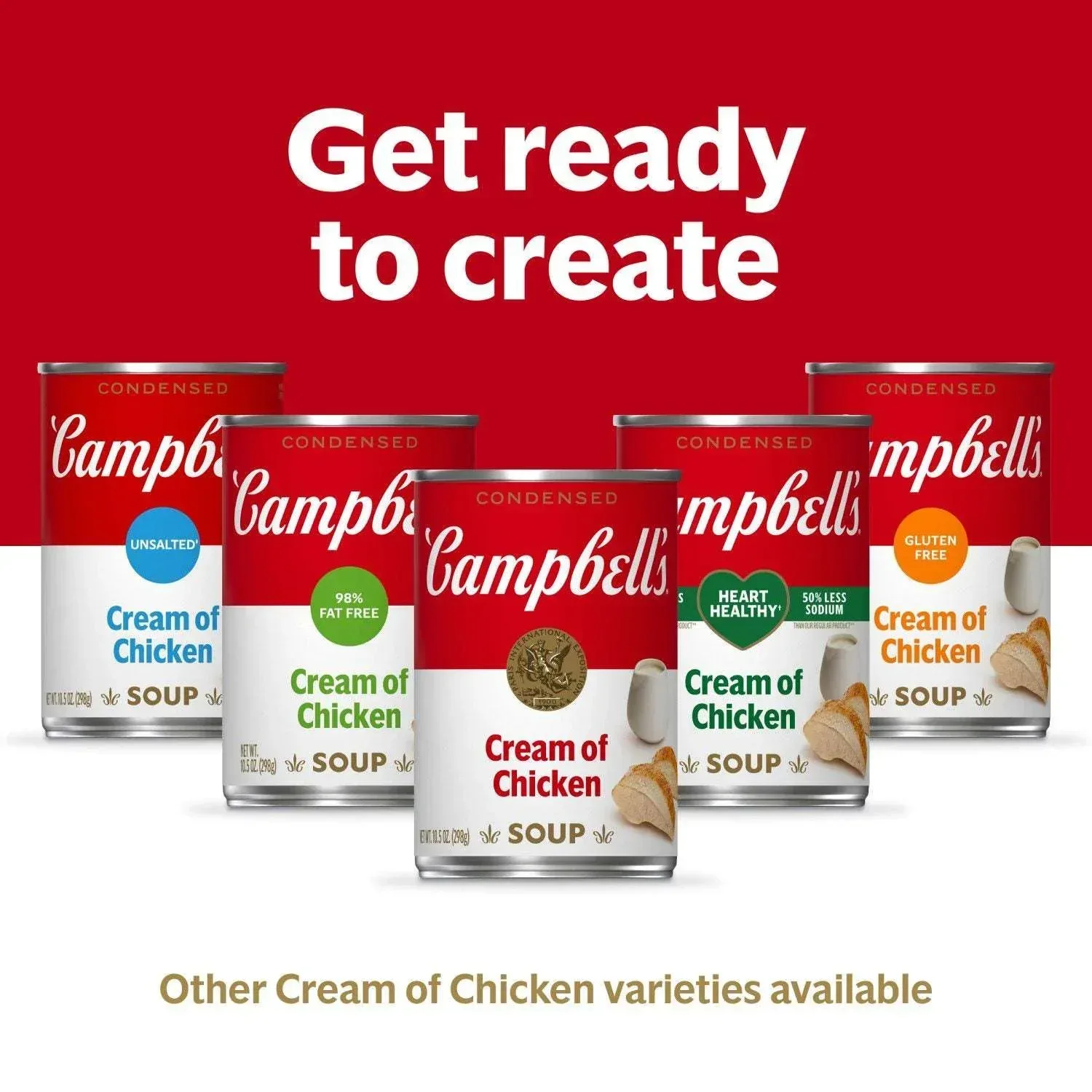 Campbell's Condensed Cream of Chicken Soup (10.5 oz., 8 pk.) - Image 2