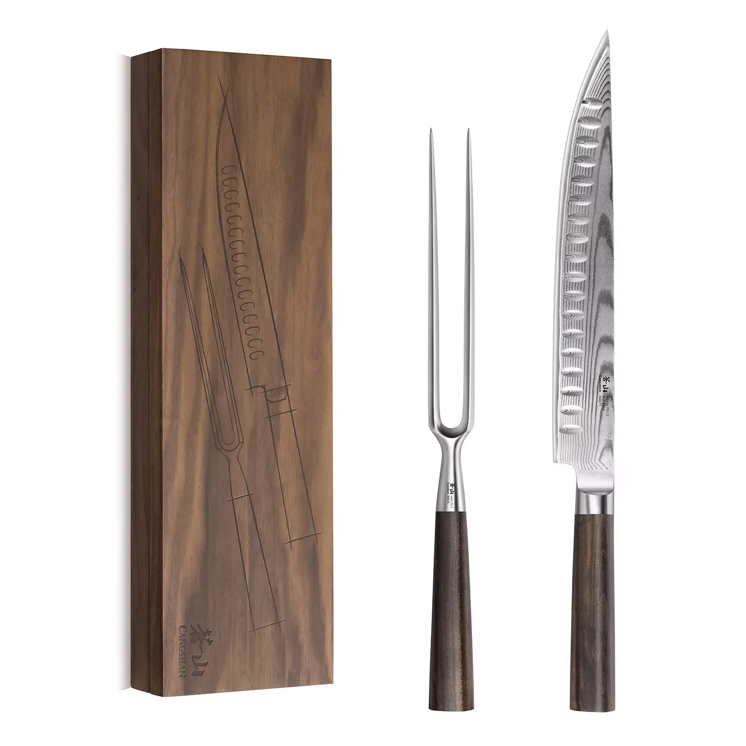 Cangshan Haku Carving Set - Image 6