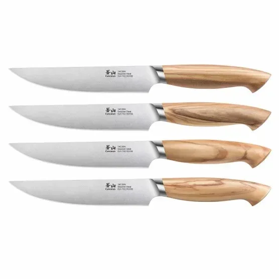 Cangshan Oliv Series Swedish Steel 4-piece Steak Knife Set - Image 7