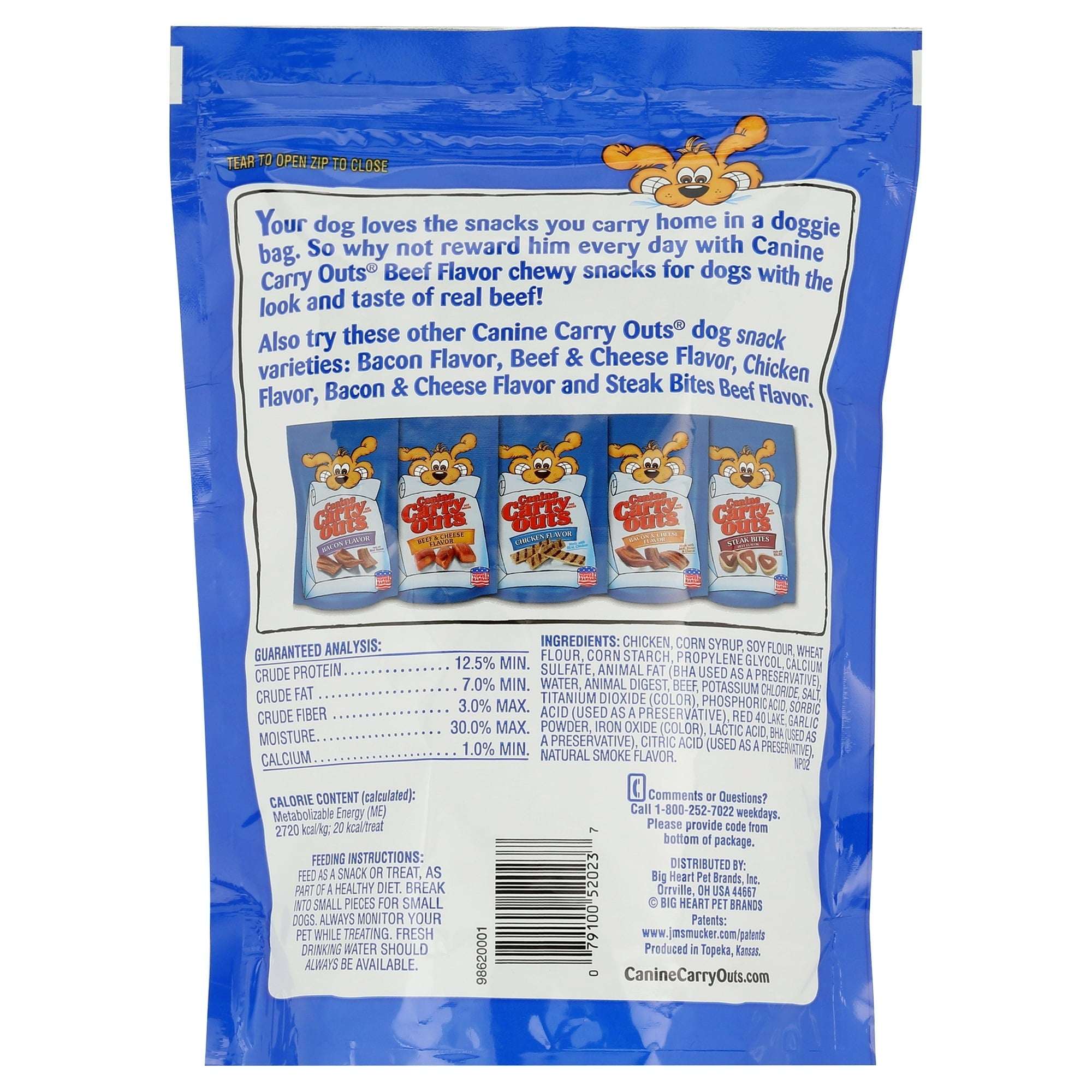 Canine Carry Outs Beef Flavor Dog Treats - Image 8