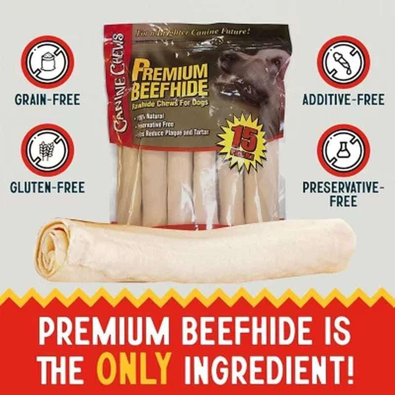 Canine Chews Premium All-Natural Beef Hide Canine Retrievers (15 Ct.) - Image 6