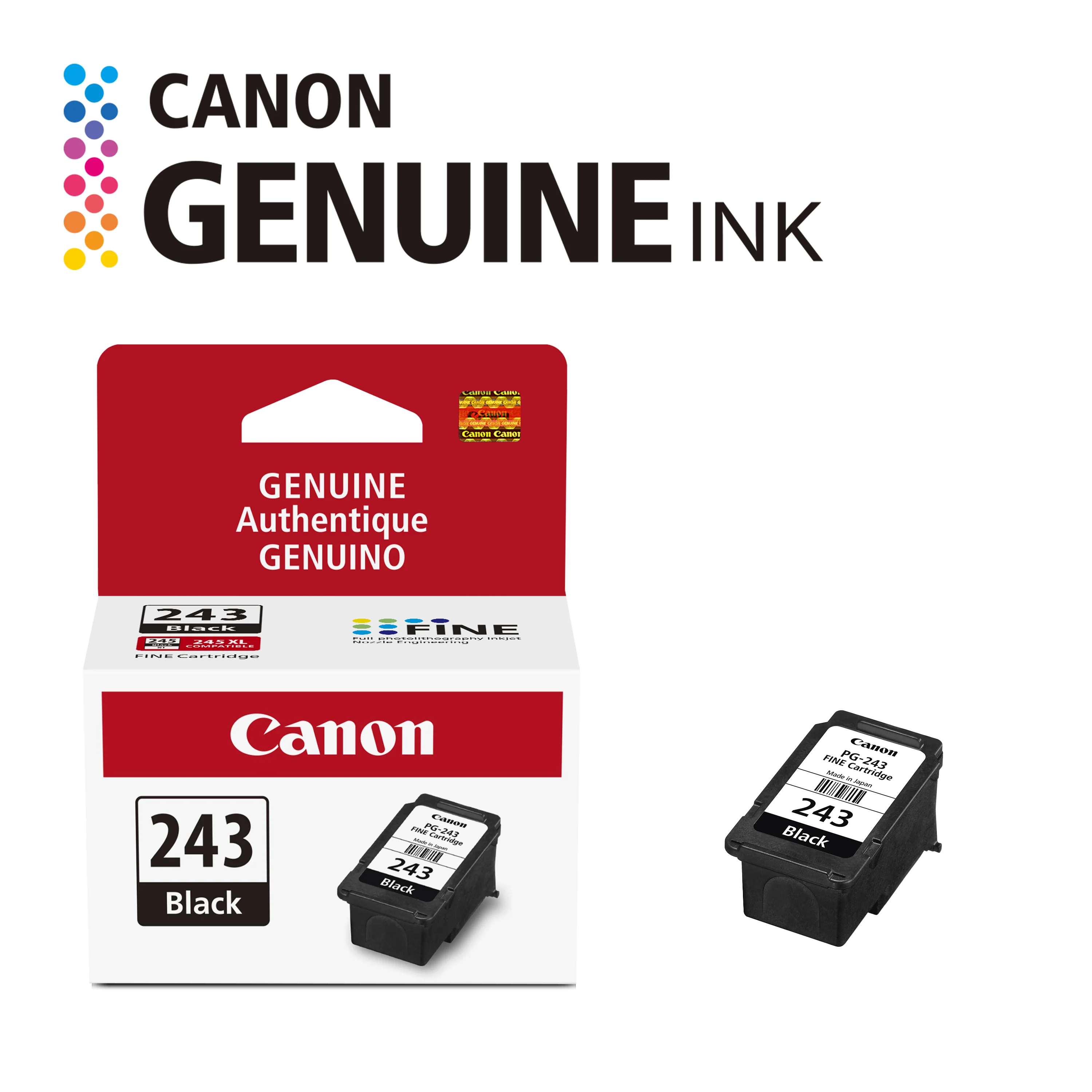 Canon PG-243 Black Ink Cartridge - Image 8