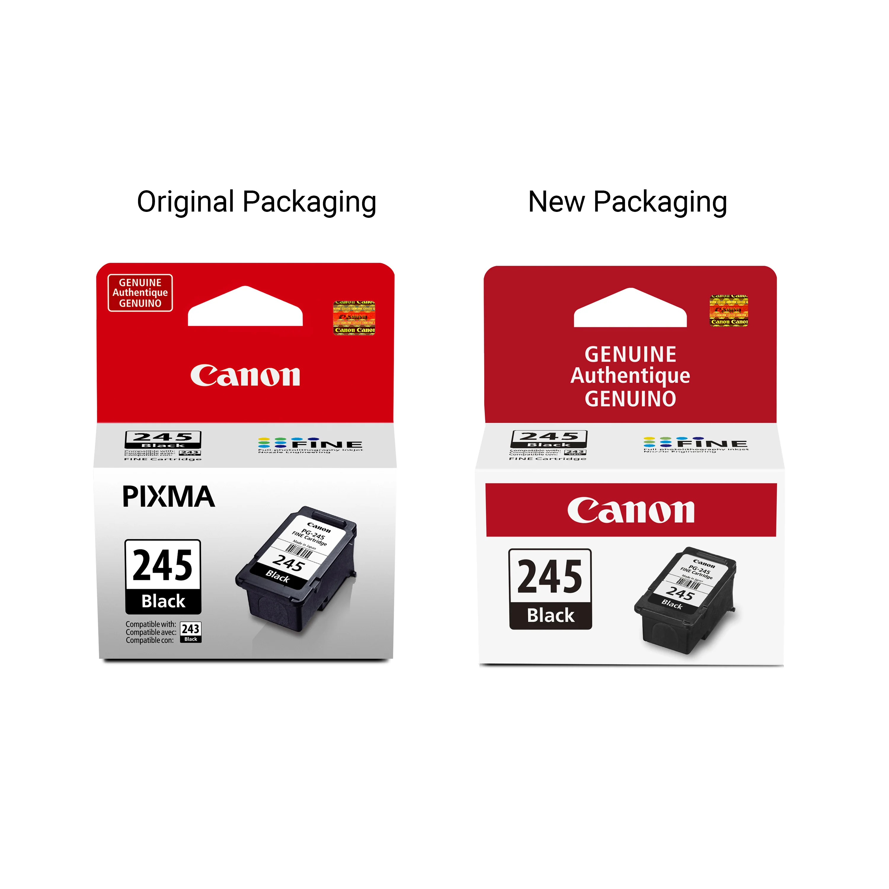 Canon PG-245 Black Inkjet Printer Cartridge - Image 3