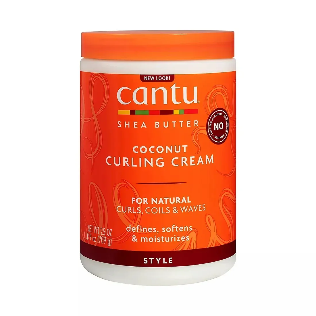 Cantu Shea Butter for Natural Hair Coconut Curling Cream, 25 oz.
