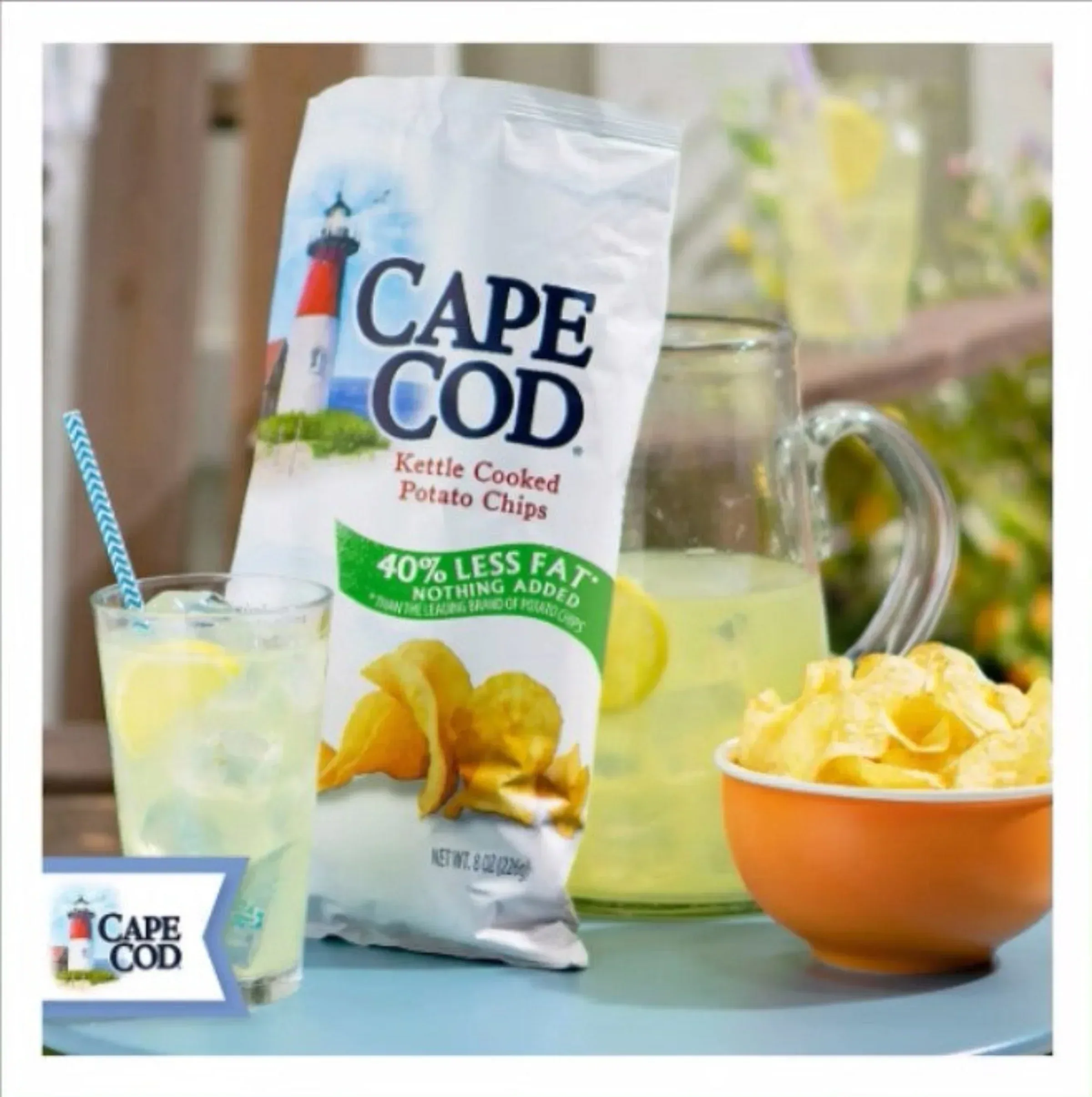 Cape Cod Less Fat Original Kettle Cooked Potato Chips, 28 oz. - Image 3