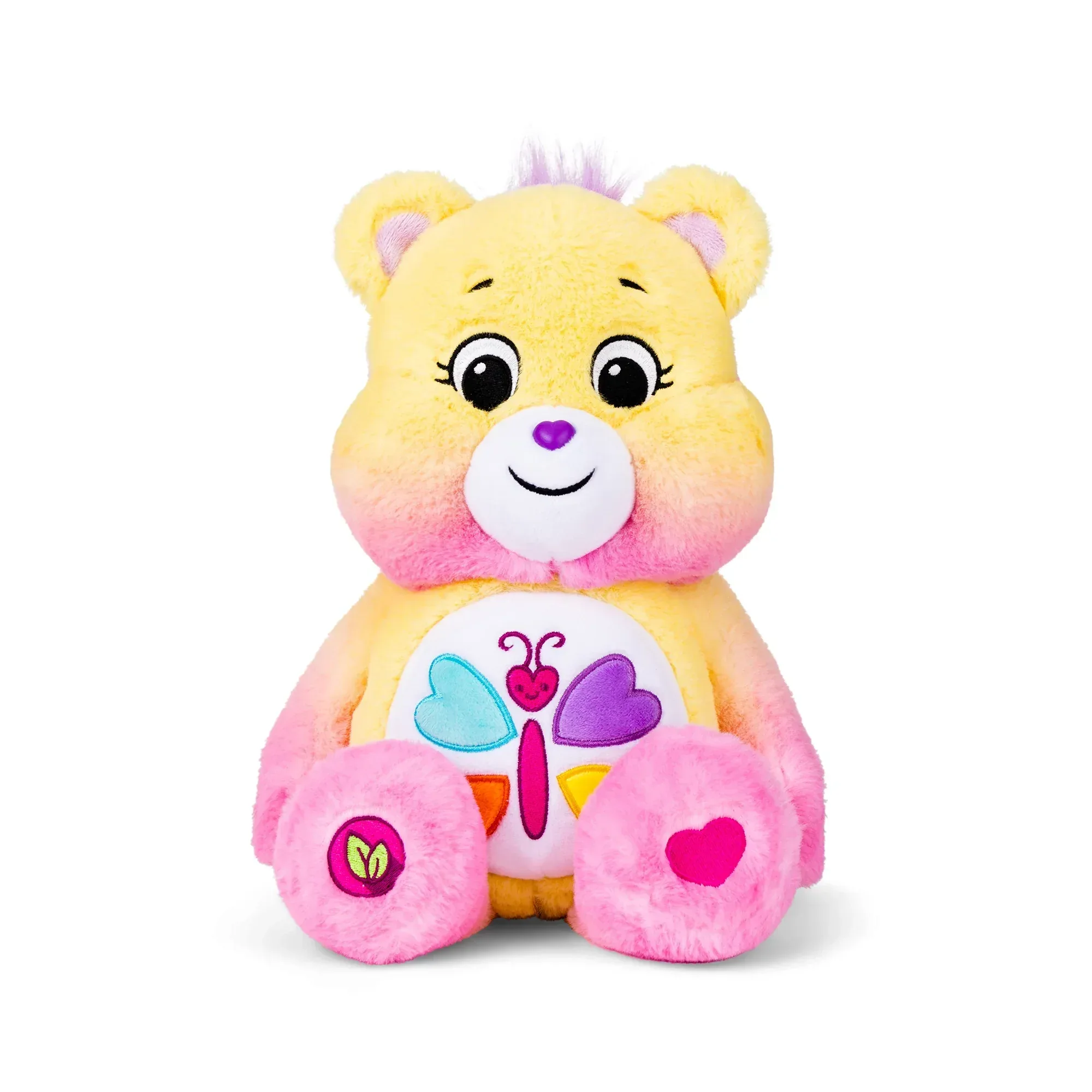 Care Bears 14" Calming Heart Plush Bear - Soft Huggable Eco-Friendly Material! - Image 4