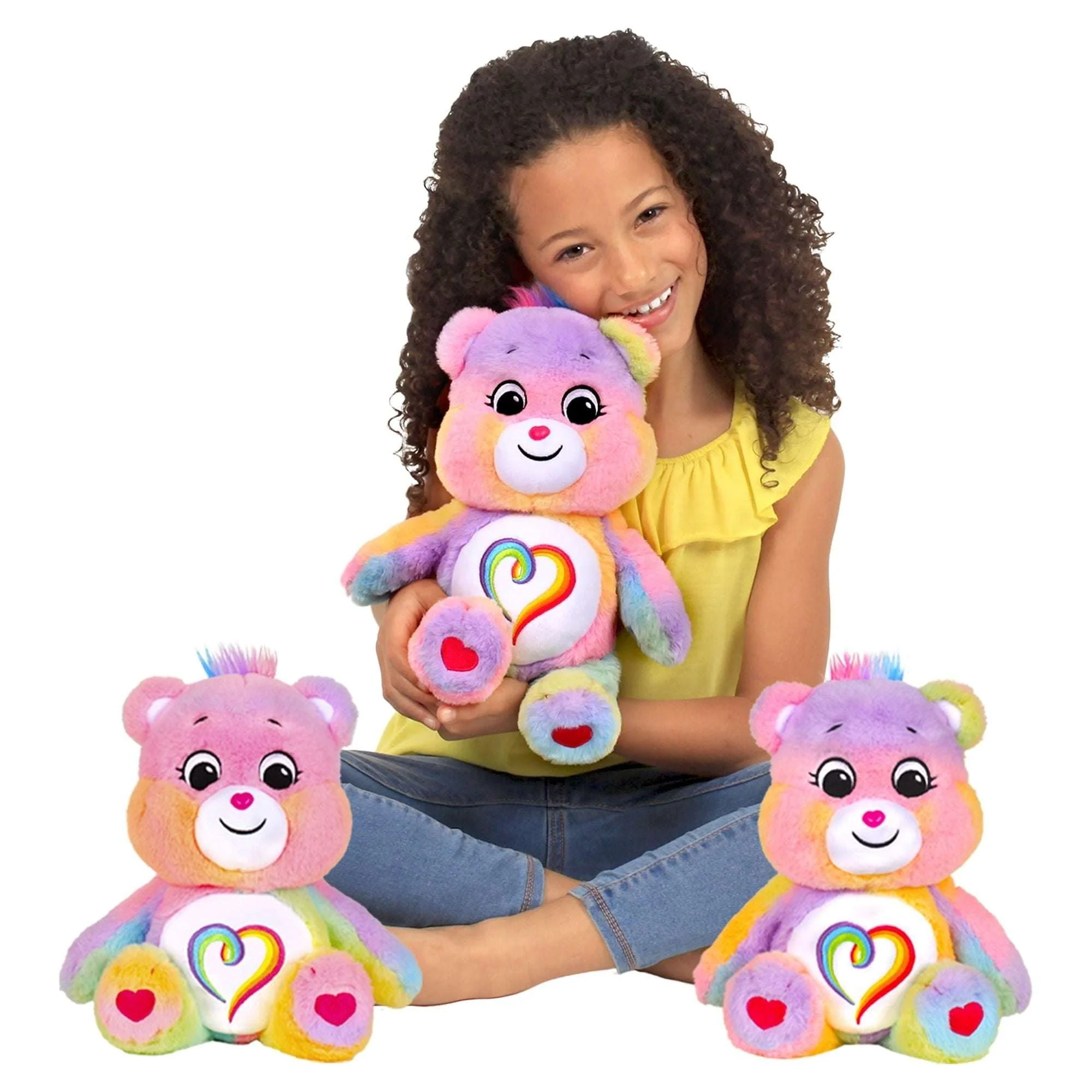 Care Bears 14" Plush - Togetherness Bear – Perfect Stuffed Animal Support Gift, Super Soft and Cuddly – Good for Girls and Boys, Employees, Collectors, for Ages 4+ - Image 8
