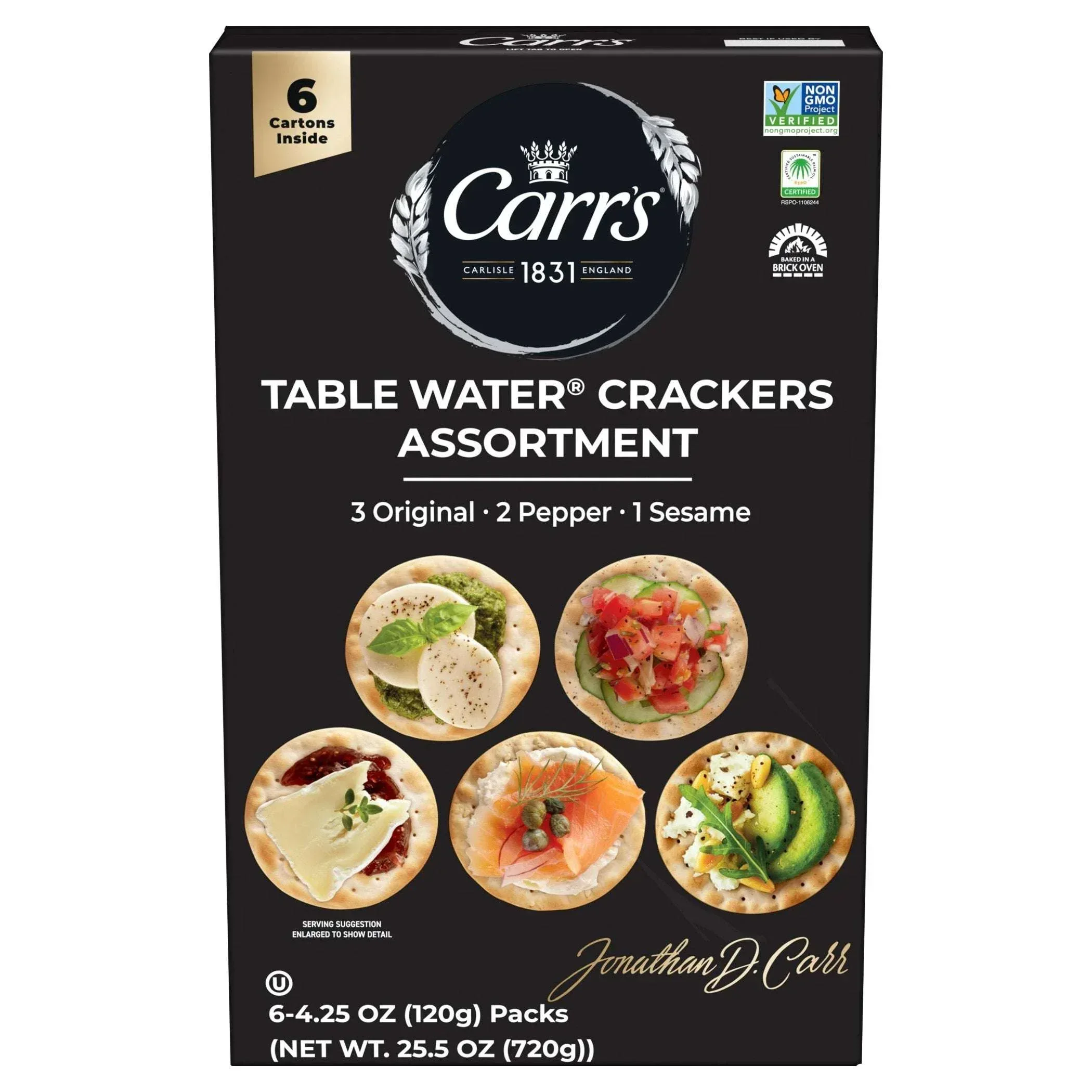 Carr's Table Water Crackers, Variety Pack, 25.5 oz - Image 5