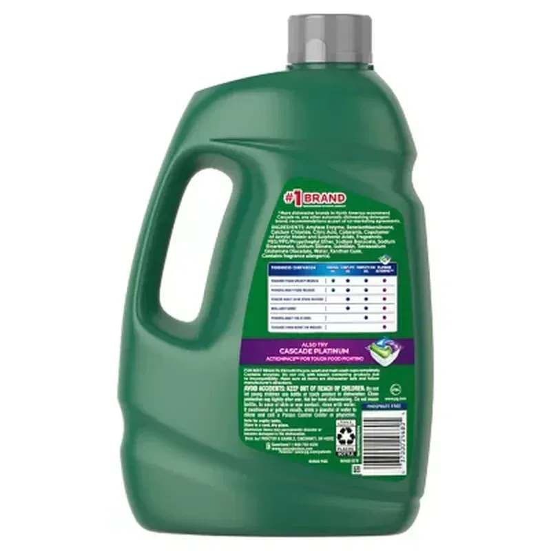 Cascade Complete Gel + Oxi Dishwasher Detergent (125 Fl. Oz.) - Image 7