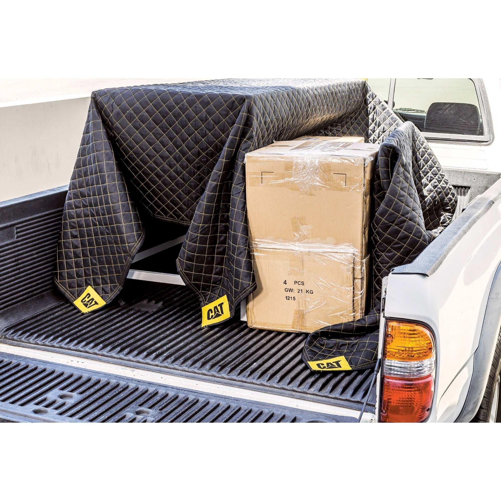 CAT 72" x 80" Non-Woven Utility Blanket, 2-Pack - Image 5