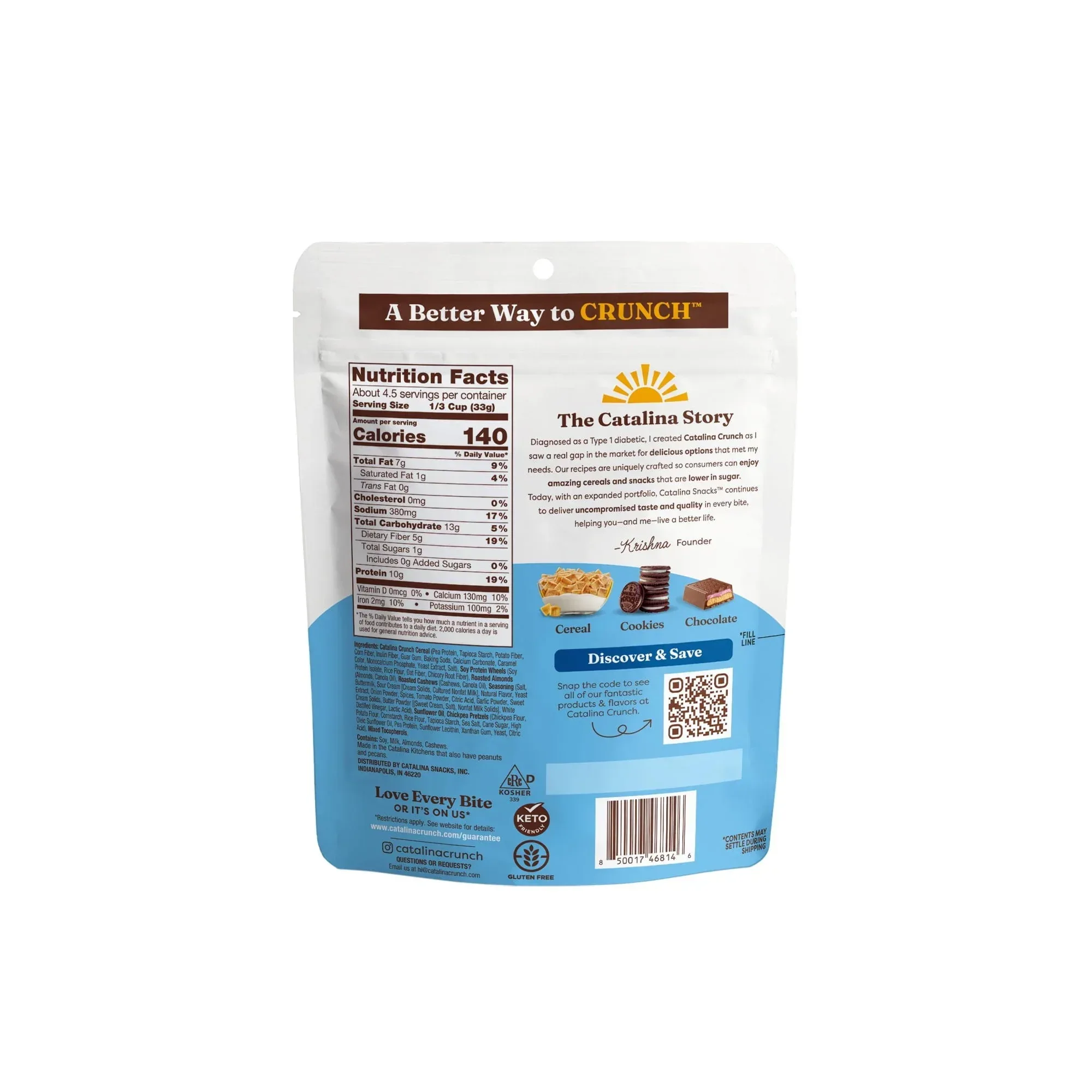 Catalina Crunch Protein Snack Mix, 5.25 oz - Image 10
