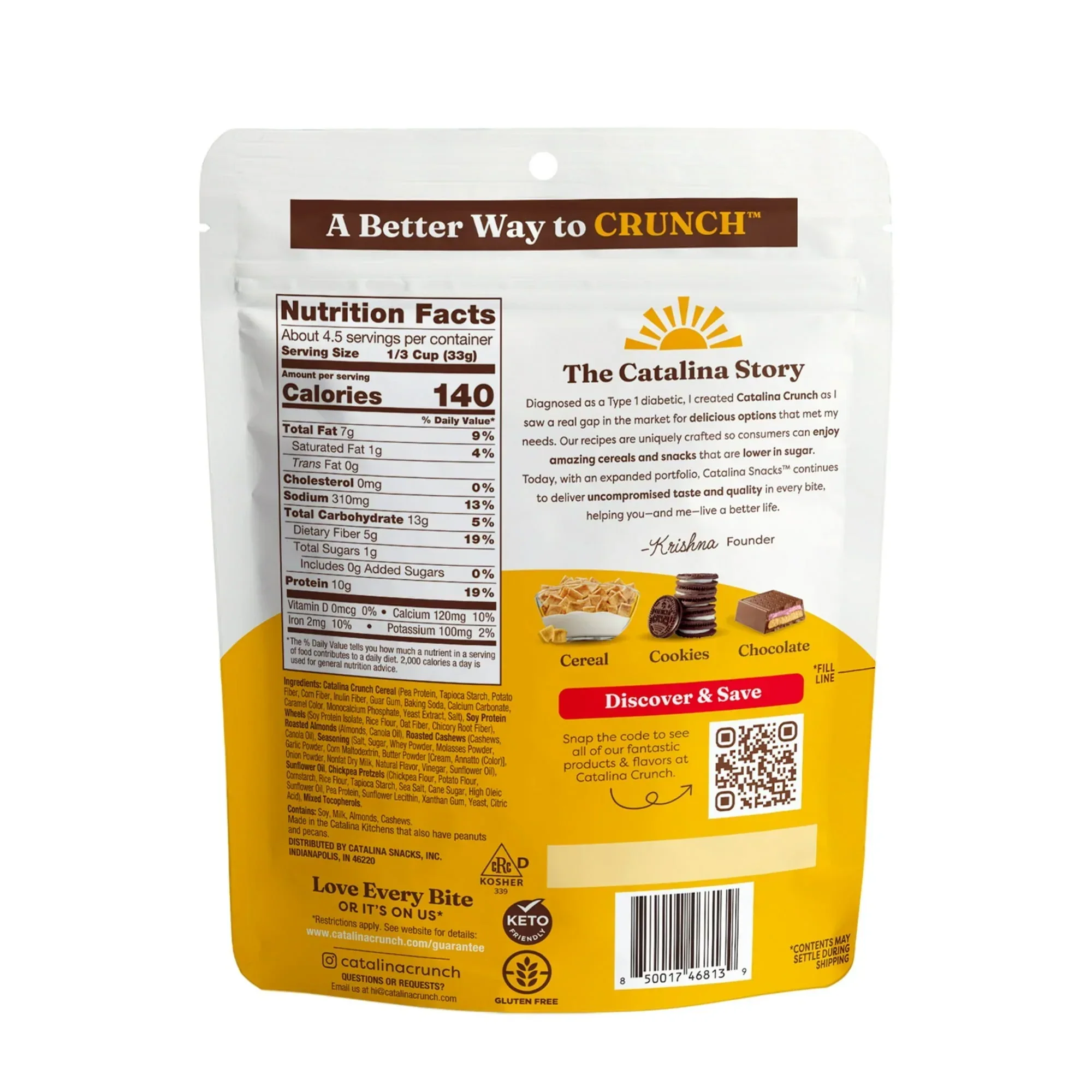 Catalina Crunch Protein Snack Mix, 5.25 oz - Image 34
