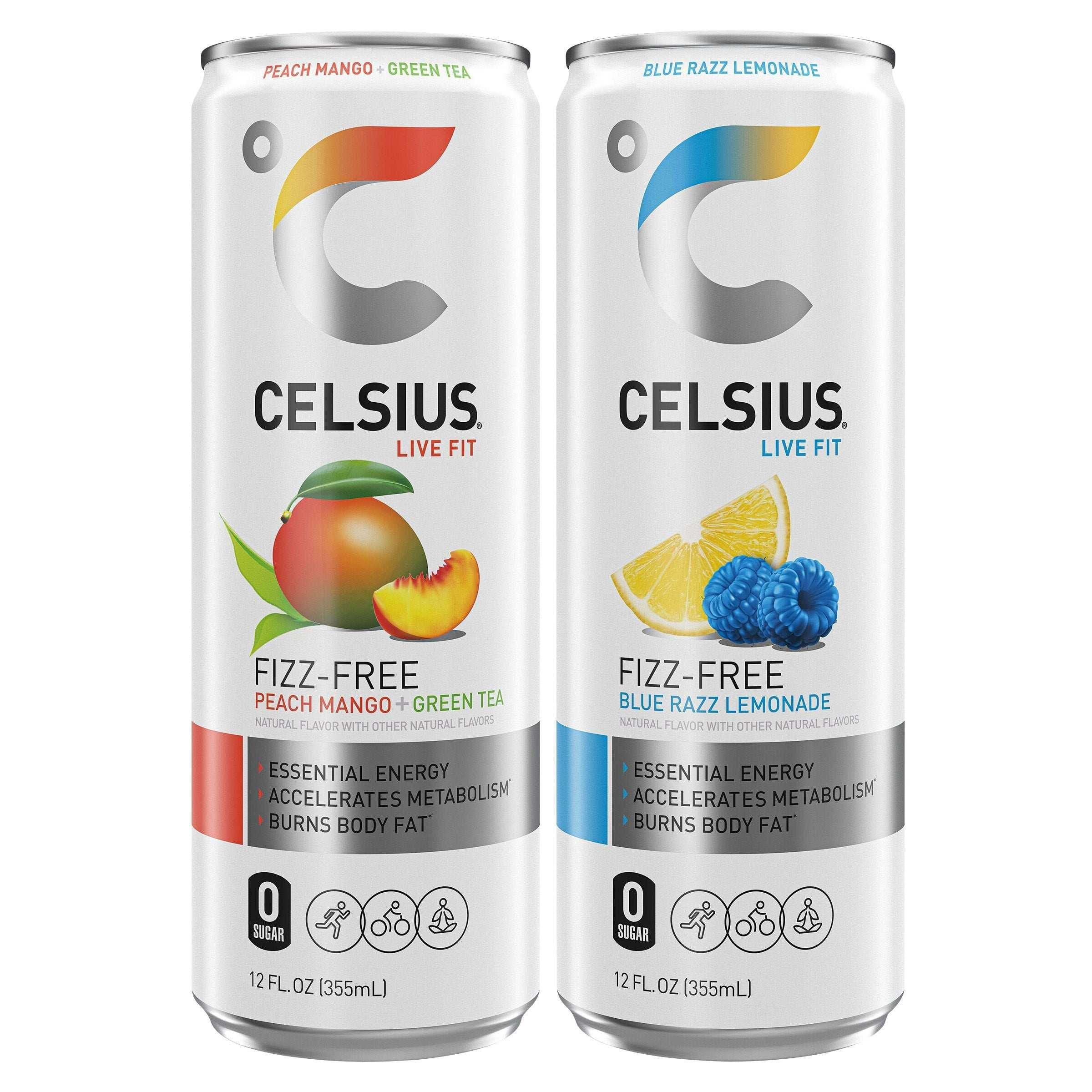 Celsius Fizz-Free Energy Drink, Variety Pack, 12 fl oz, 18-count - Image 2